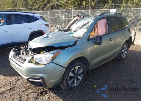 2017 Subaru Forester 2.5I Premium из США, поврежденный, VIN JF2SJAGC8HH561217